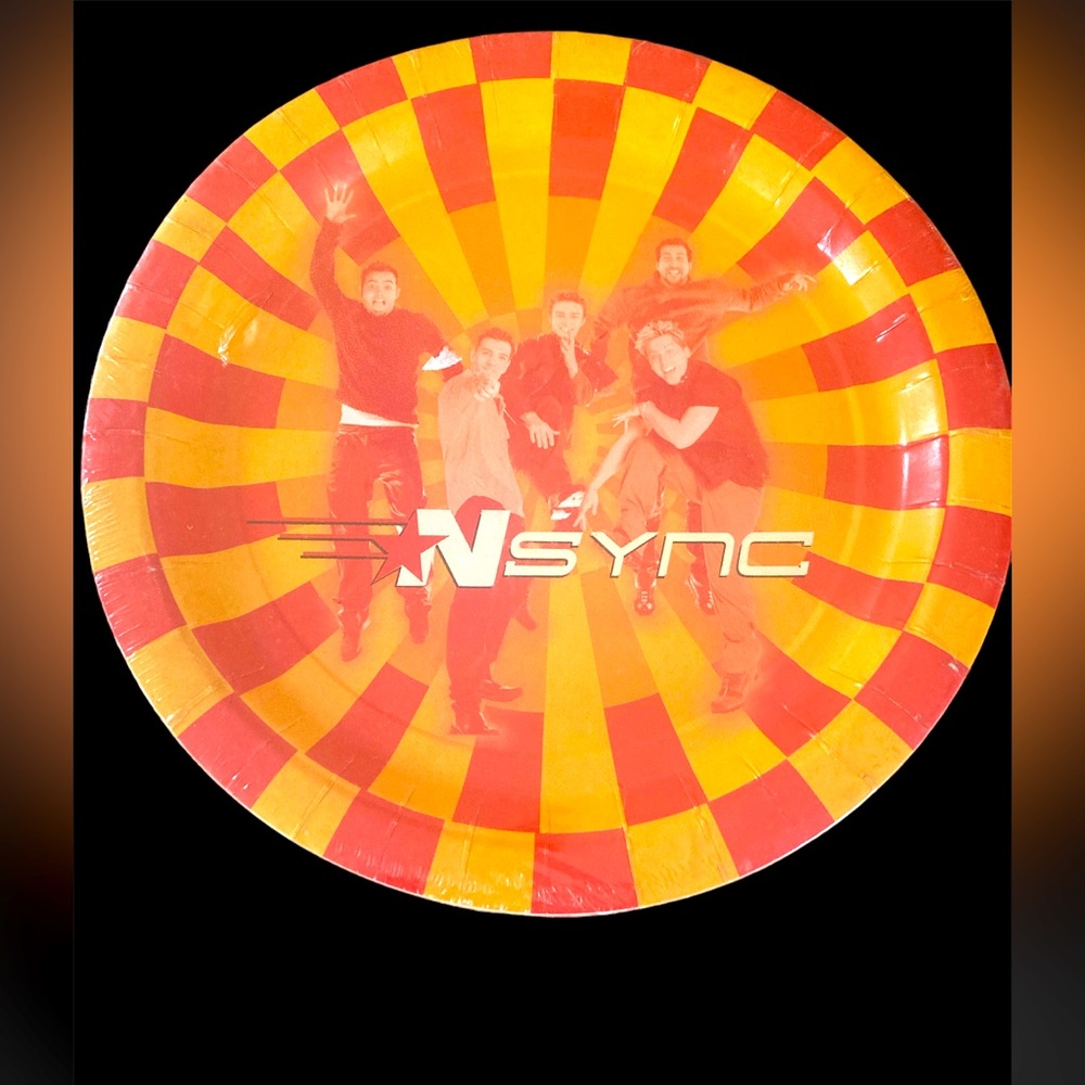 *NSYNC Paper Plates